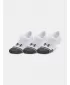 Socken UNDER ARMOUR PERFORMANCE TECH ULT (3 PÁRY) 1379502-100 WEIß