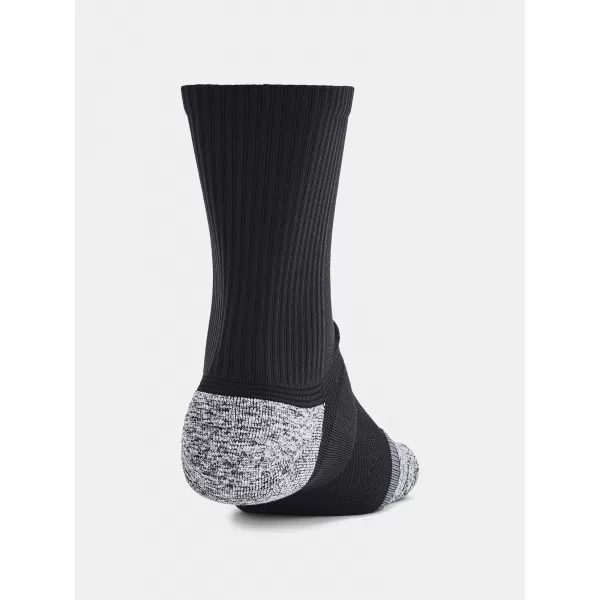  Socken UNDER ARMOUR UNISEX AD PRO MID (3 PÁRY) 1387048-001 SCHWARZ 