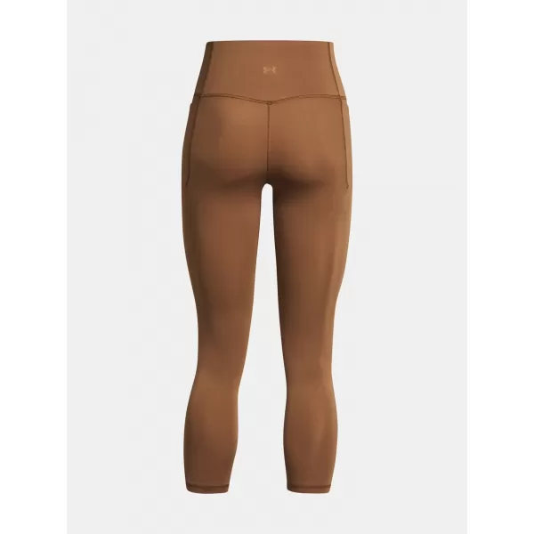  Leggings für Damen UNDER ARMOUR MERIDIAN ANKLE LEG 1382525-253 BRAUN 