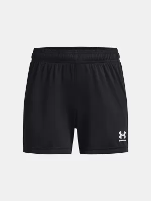 Mädchen-Shorts UNDER ARMOUR GS CH. KNIT SHORT 1379457-001 SCHWARZ