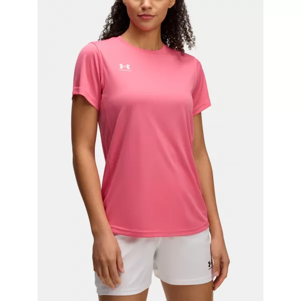  Damen-T-Shirt UNDER ARMOUR WS CH. TRAIN SS 1379603-672 ROSA 