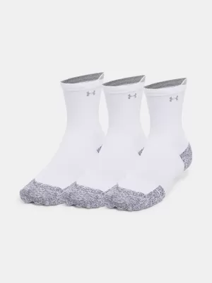 Socken UNDER ARMOUR AD RUN CUSHION CREW (3 PÁRY) 1387043-101 WEIß