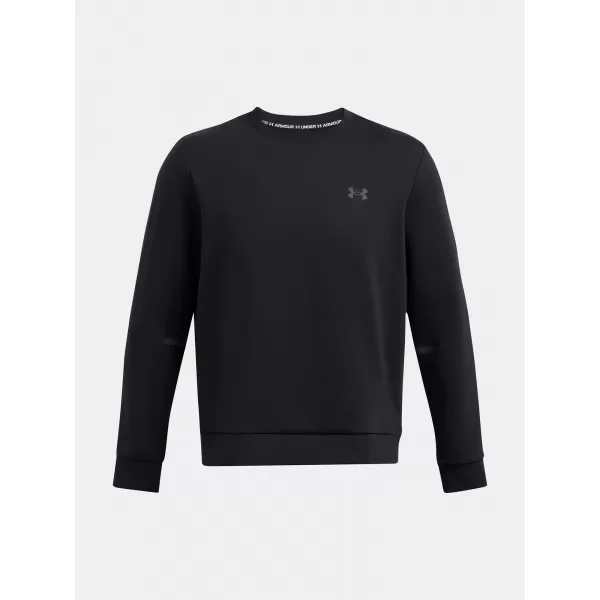  Herren-Sweatshirt UNDER ARMOUR UNSTOPPABLE FLC CREW EU 1389351-001 SCHWARZ 
