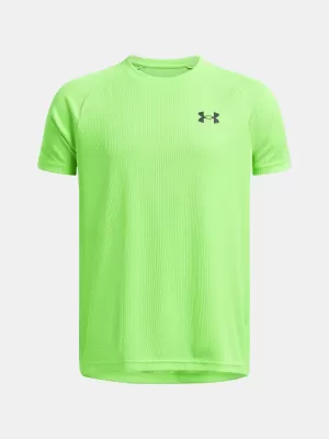 T-Shirt für Jungen UNDER ARMOUR TECH TEXTURED SS 1382790-362 GRÜN