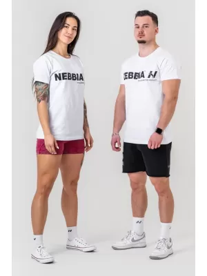 T-Shirt GYM ESSENTIALS 380 WHITE Nebbia