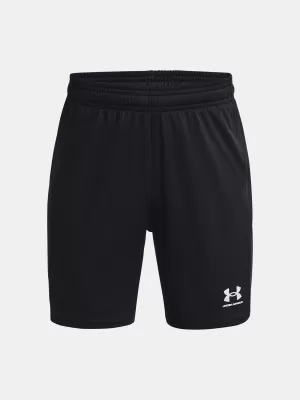 Shorts für Jungen UNDER ARMOUR BS CH. KNIT SHORT 1379705-001 SCHWARZ
