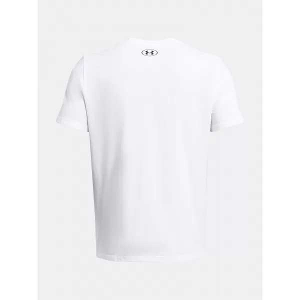  Herren-T-Shirt UNDER ARMOUR GL FOUNDATION UPDATE SS 1382915-100 WEIß 
