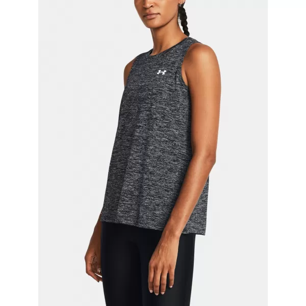  Damen-Tanktop UNDER ARMOUR TECH TANK TWIST 1383656-001 SCHWARZ 