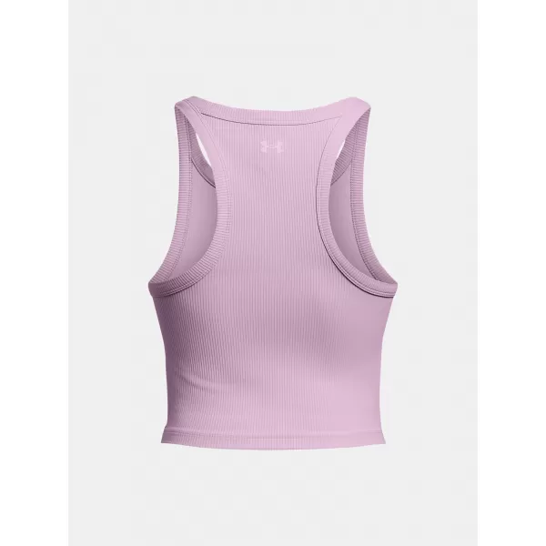  Damen-Tanktop UNDER ARMOUR MERIDIAN RIB CROP TANK 1384008-543 LILA 