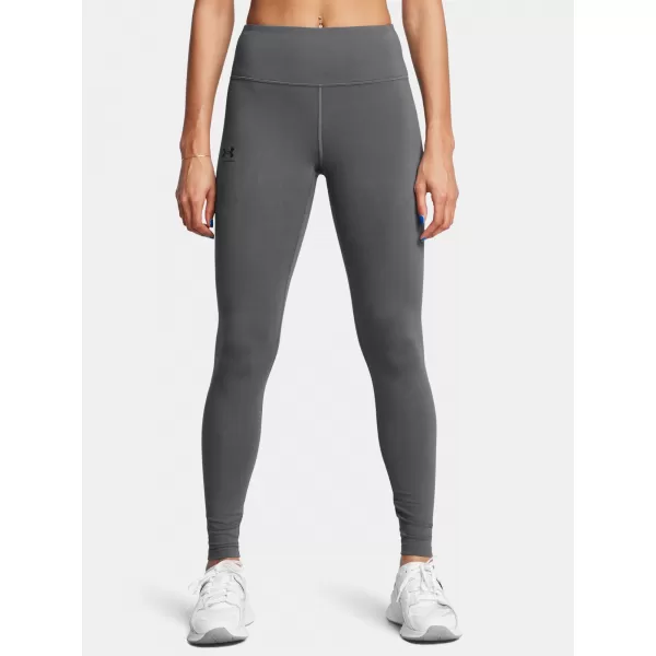  Leggings für Damen UNDER ARMOUR RIVAL LEGGING 1386482-025 GRAU 