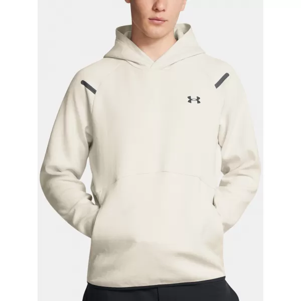  Herren-Sweatshirt UNDER ARMOUR UNSTOPPABLE FLC HD EU 1389350-110 WEIß 