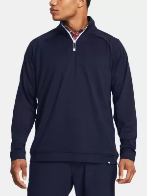 Herren-Sweatshirt UNDER ARMOUR MIDLAYER QZ LB 1383254-410 BLAU
