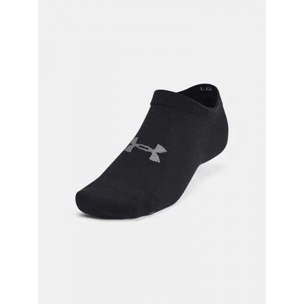  Socken UNDER ARMOUR ESSENTIAL NO SHOW (6 PÁRŮ) 1382611-001 SCHWARZ 