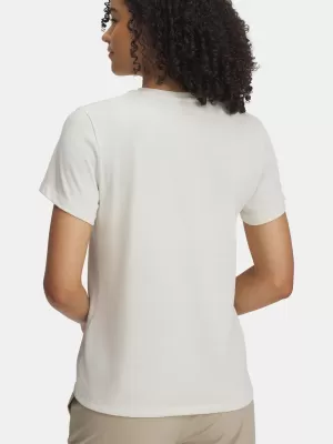 Damen-T-Shirt UNDER ARMOUR HWT BRANDED CORE SS 1389745-279 BRAUN
