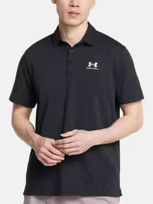 Herren-T-Shirt UNDER ARMOUR ICON POLO 1386608-001 SCHWARZ