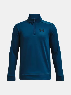 Jungen-Sweatshirt UNDER ARMOUR ARMOUR FLEECE 1/4 ZIP 1373559-426 BLAU