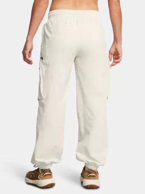 Sporthose für Damen UNDER ARMOUR UNSTOPPABLE CARGO PANT 1386481-110 WEIß