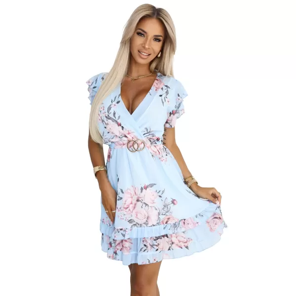  Kleid NUMOCO PATRIZIA 468-3 HELLBLAU 