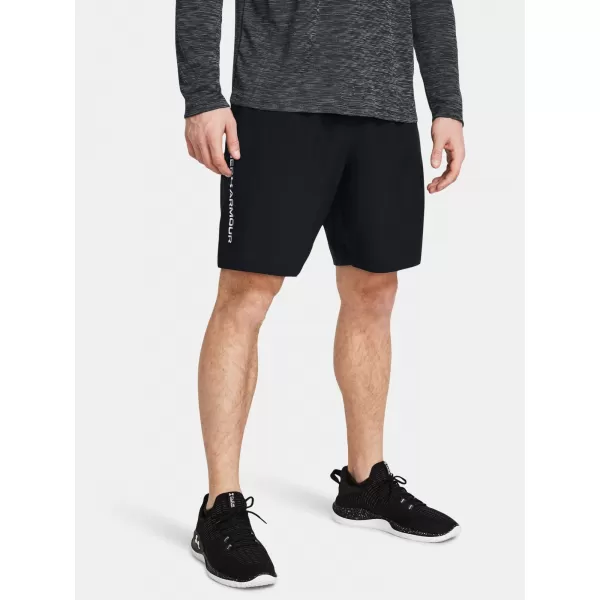  Herrenshorts UNDER ARMOUR WOVEN WDMK SHORTS 1383356-001 SCHWARZ 