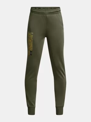 Jogginghose für Jungen UNDER ARMOUR ARMOUR FLEECE GRAPHIC JGR 1379786-390 GRÜN