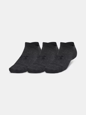 Socken UNDER ARMOUR ESSENTIAL NO SHOW (3 PÁRY) 1382623-001 SCHWARZ