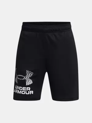 Shorts für Jungen UNDER ARMOUR TECH LOGO SHORTS 1383333-001 SCHWARZ