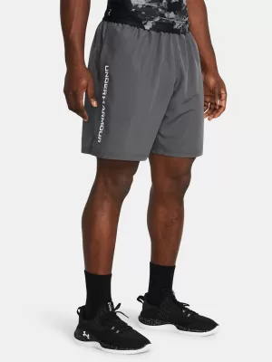 Herrenshorts UNDER ARMOUR WOVEN WDMK SHORTS 1383356-025 GRAU
