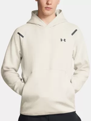 Herren-Sweatshirt UNDER ARMOUR UNSTOPPABLE FLC HD EU 1389350-110 WEIß