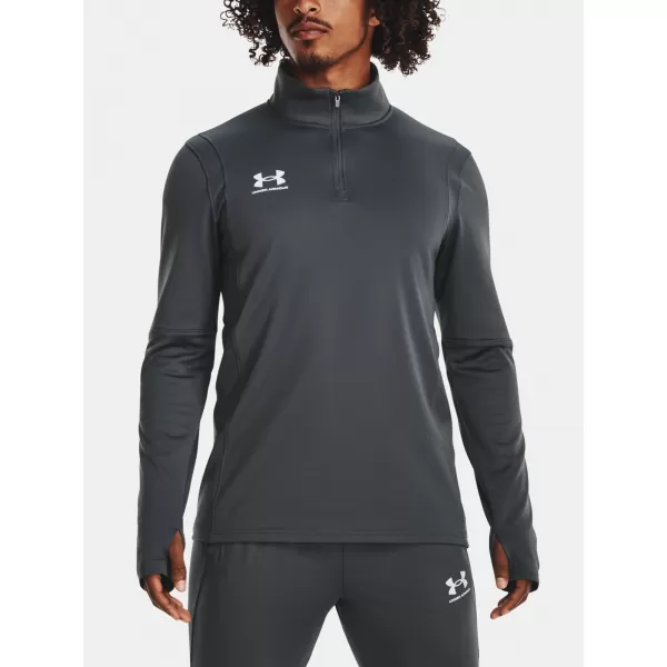  Herren-T-Shirt UNDER ARMOUR MS CH. MIDLAYER 1379588-025 GRAU 