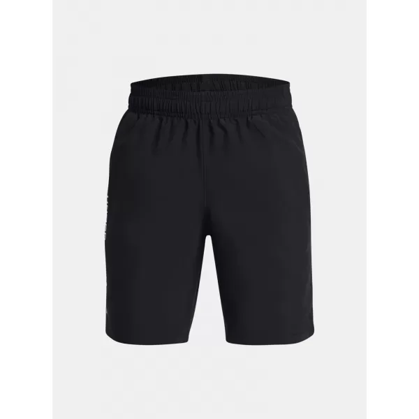  Shorts für Jungen UNDER ARMOUR WOVEN WDMK SHORTS 1383341-001 SCHWARZ 