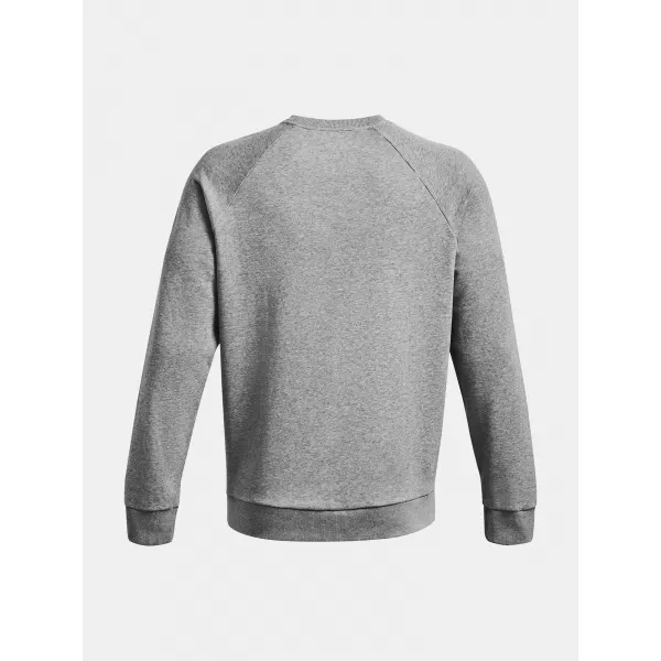  Herren-Sweatshirt UNDER ARMOUR RIVAL FLEECE CREW 1379755-025 GRAU 