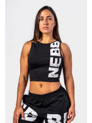 Tanktop SNATCHED 627 BLACK Nebbia