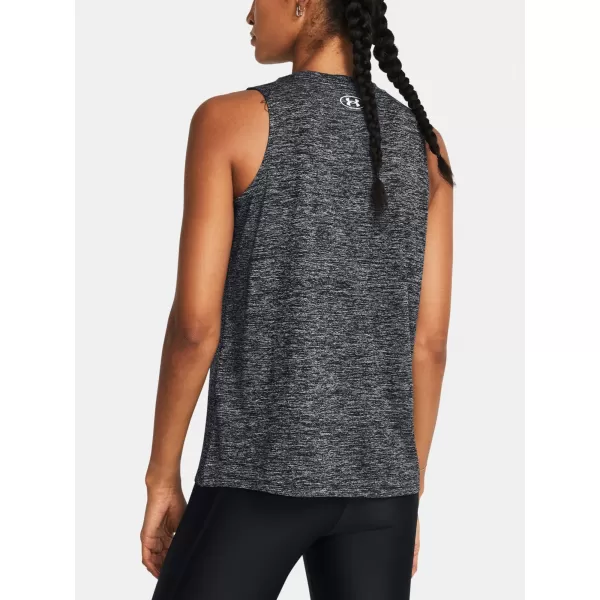  Damen-Tanktop UNDER ARMOUR TECH TANK TWIST 1383656-001 SCHWARZ 