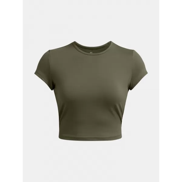  Damen-T-Shirt UNDER ARMOUR MERIDIAN BABY TEE 1387729-390 GRÜN 