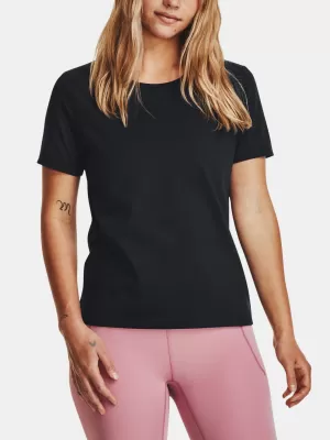 Damen-T-Shirt UNDER ARMOUR MERIDIAN SS 1379155-001 SCHWARZ