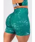 HAMMIES 615 GRÜN Nebbia hoch taillierte 5-Zoll-Leggings-Shorts