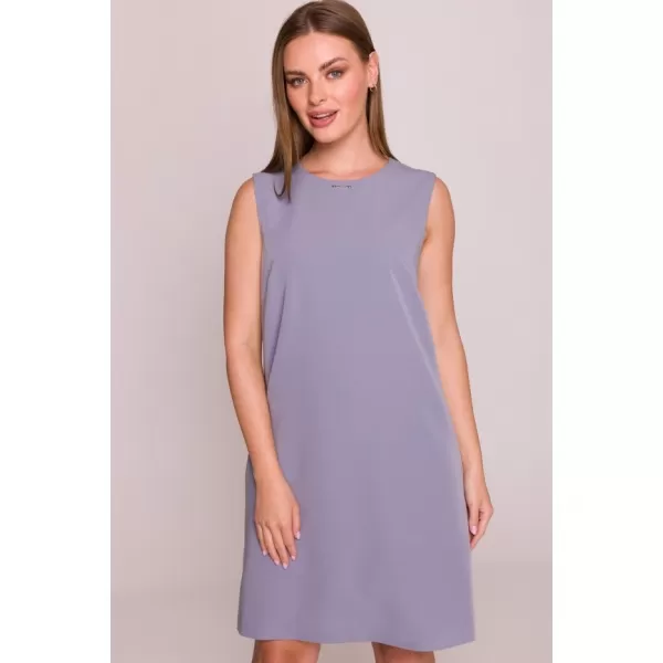  Kleid STYLOVE S408 TAUBENGRAU 