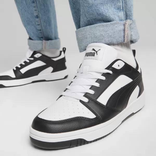  Stiefel PUMA REBOUND V6 LOW 392328-01 WEIß 