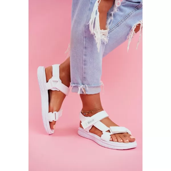  Damensandalen BIG STAR FF274A603 WEISS Big Star Shoes 