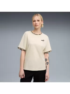 Hemd PUMA ESS GRAPHIC ANIMAL RELAXED TEE 688082-87 WEIß