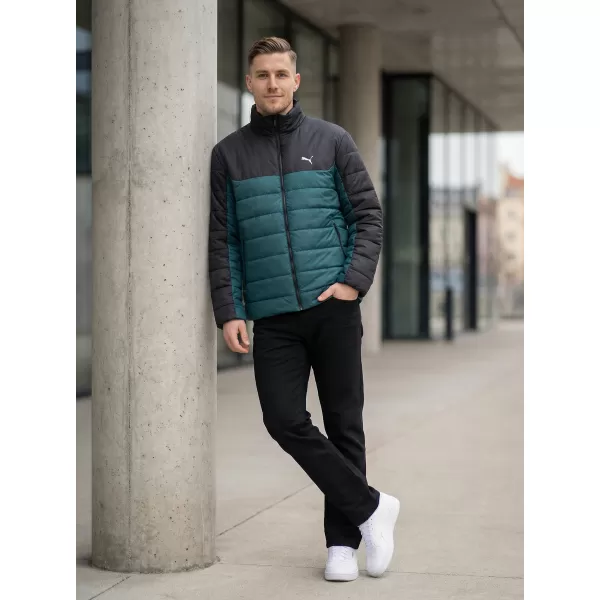  Herrenjacke PUMA ESS PADDED JACKET 685210-75 GRÜN 