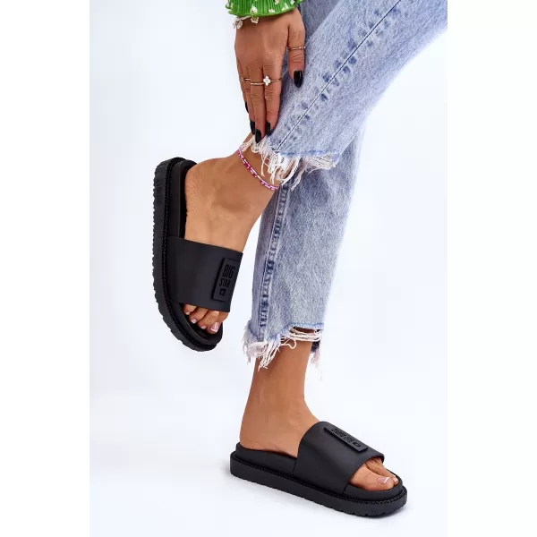  Damenhausschuhe BIG STAR LL274429 SCHWARZ Big Star Shoes 