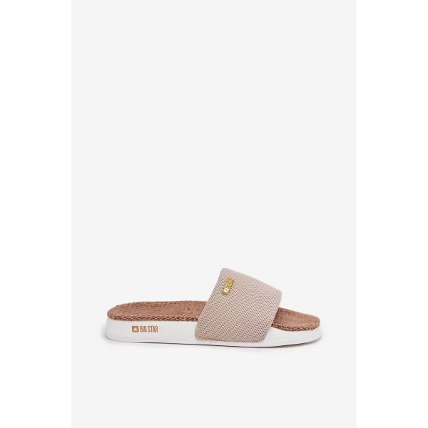  Damenhausschuhe BIG STAR RR274A102 BEIGE Big Star Shoes 