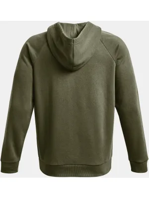 Herren-Sweatshirt UNDER ARMOUR RIVAL FLEECE FZ HOODIE 1379767-390 GRÜN