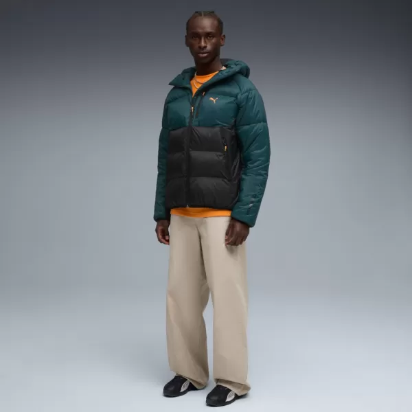  Herrenjacke PUMA TECH PRIMALOFT PUFFER JACKET 632165-75 GRÜN 