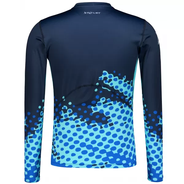 Funktionelle Kompression t -Shirt von Männern mit langarmiger Prämie ALTISPORT VOJ/ALM109TR03 KÖNIGLICH 