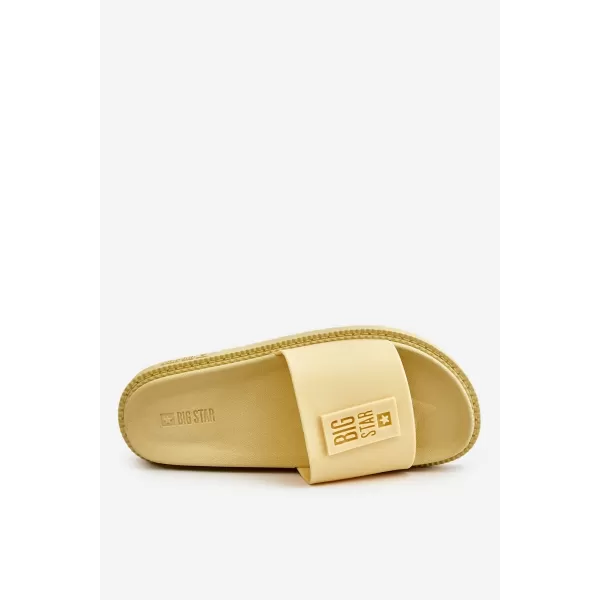  Damenhausschuhe BIG STAR JJ274A305 GELB Big Star Shoes 