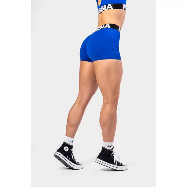  Fitnessshorts mit hoher Taille GLUTE PUMP 240 BLAU Nebbia 