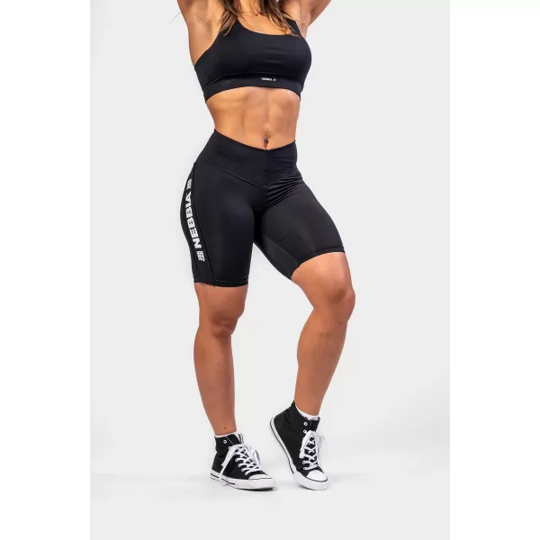  Radlerhose mit hoher Taille ICONIC 238 BLACK Nebbia 
