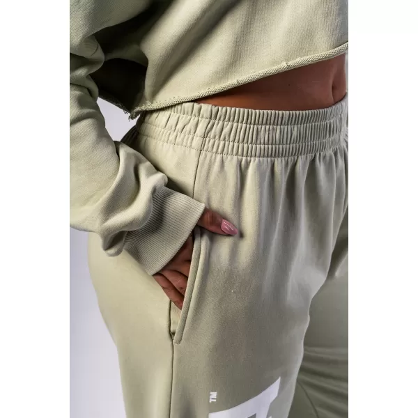  Lockere Baggy-Jogginghose BOYFRIEND STYLE 432 HELLGRÜN Nebbia 